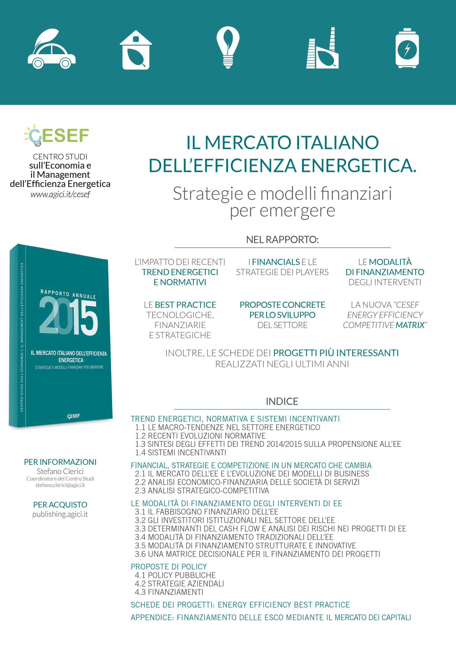Executive Summary. Rapporto CESEF 2015