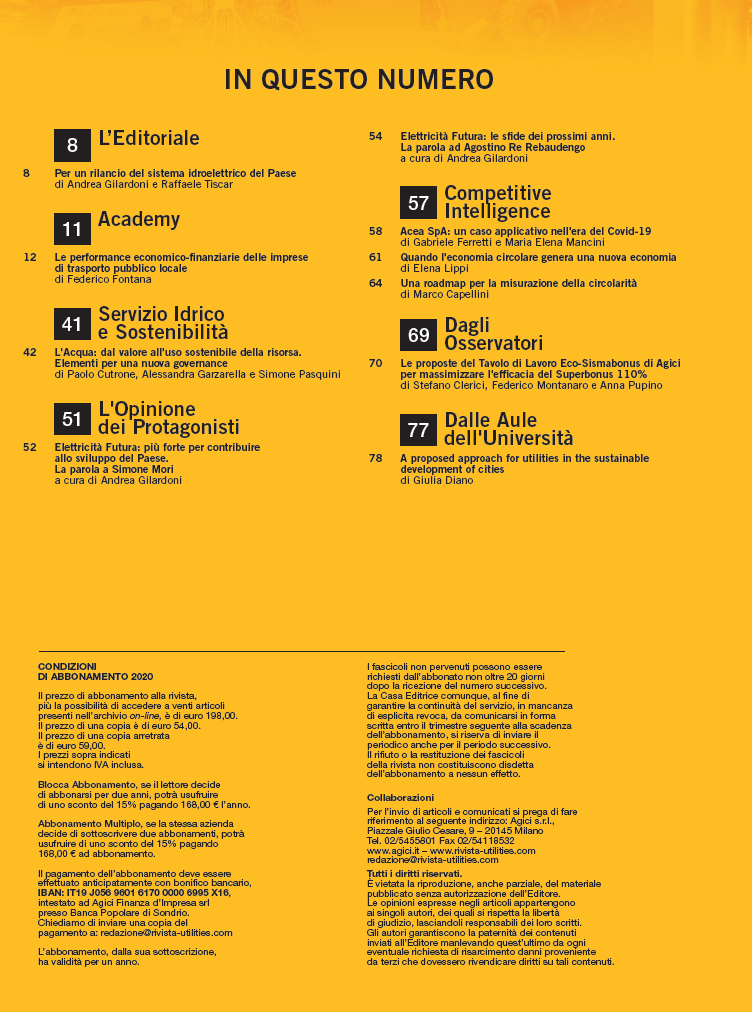 Numero 3 - Anno 2020