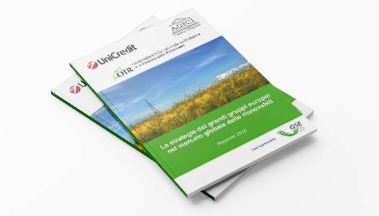 Rinnovabili 2012. Le strategie dei grandi gruppi europei nel mercato globale delle rinnovabili